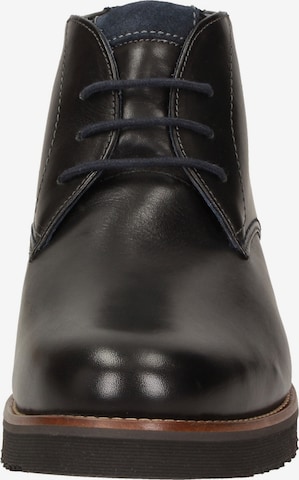 SIOUX Lace-Up Boots 'Enrik-LF' in Black