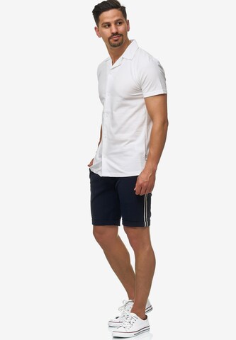 INDICODE JEANS Regular Shorts 'Chiltern' in Blau