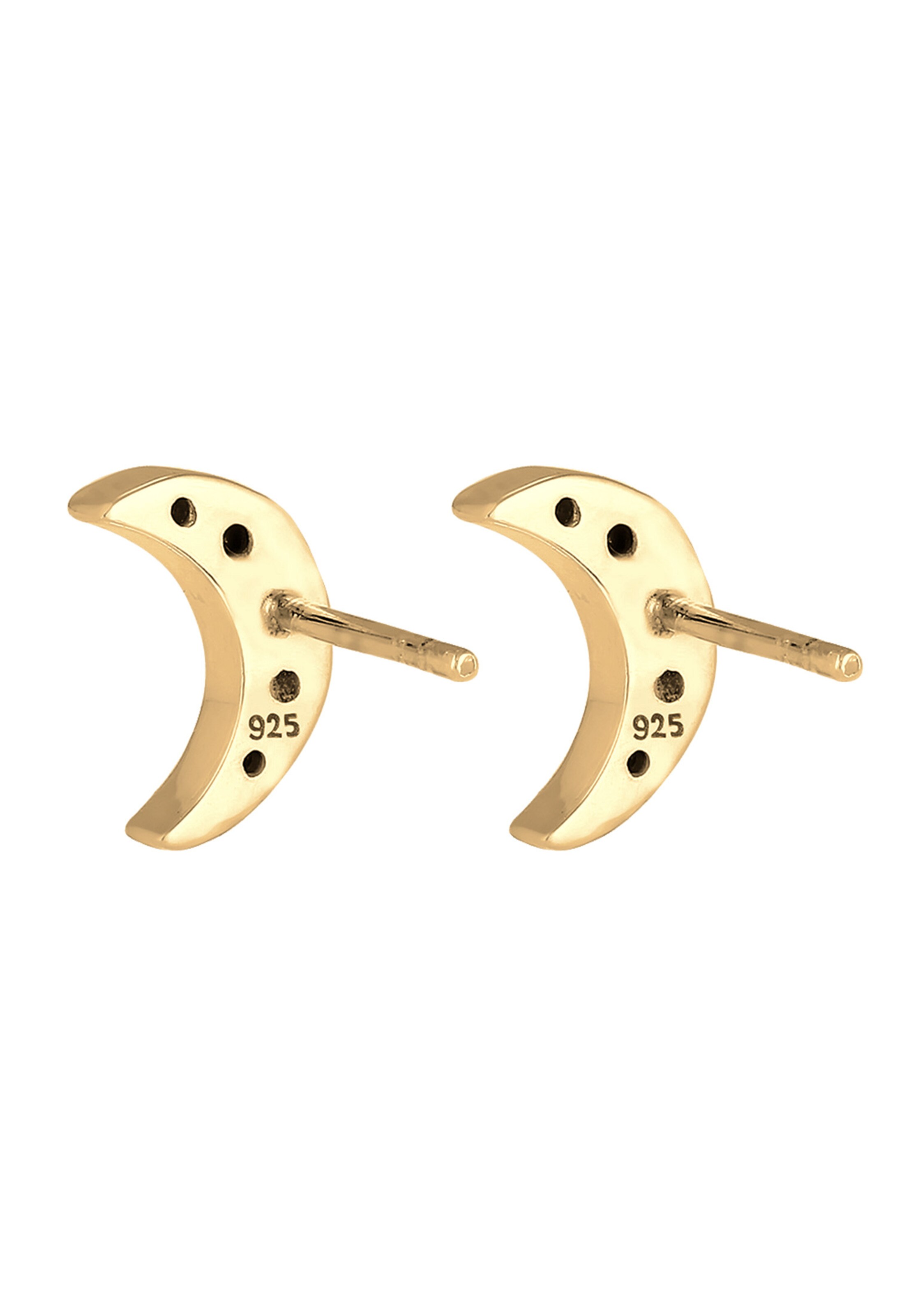 Boucles d'oreilles 'Halbmond' ELLI en or