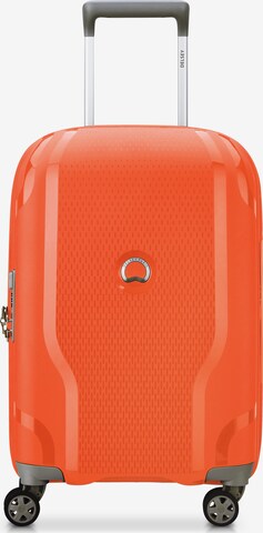 Delsey Paris Trolley in Oranje: voorkant