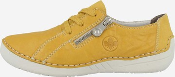 Rieker Athletic Lace-Up Shoes in Yellow