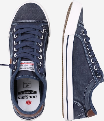 Dockers by Gerli Sneaker in Blau: bočná strana