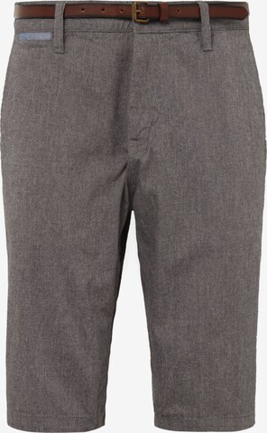 TOM TAILOR Regular Shorts 'Josh' in Grau: predná strana