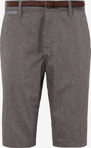 Regular Pantalon chino 'Josh' TOM TAILOR en gris : devant