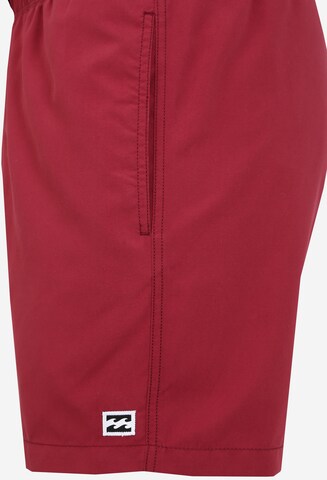 BILLABONG Regular Board Shorts 'All day' in Red