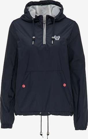 MYMO Between-Season Jacket in Blue: front