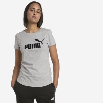 T-shirt fonctionnel PUMA en gris : devant