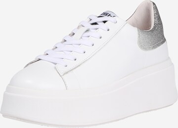 Sneaker low 'Moby' de la ASH pe alb: față