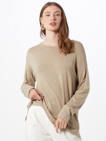 MORE & MORE Pullover in Beige: Vorderseite