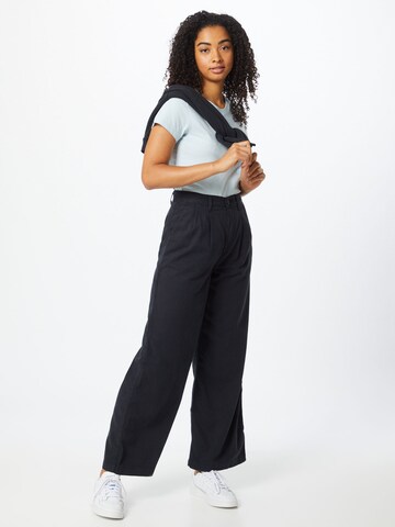 LEVI'S ® Wide leg Bandplooi jeans 'Pleated Wide Leg Trouser' in Zwart