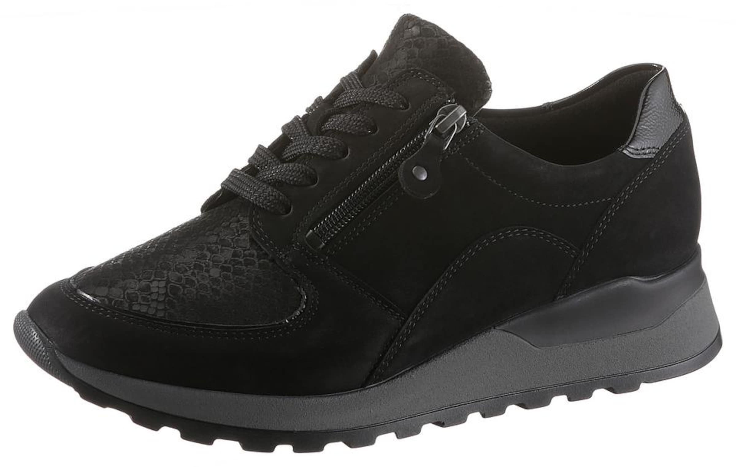 WALDLÄUFER Sneaker 'Hiroko' in Schwarz: Vorderseite