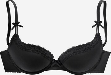 s.Oliver Push-up BH in Schwarz: predná strana