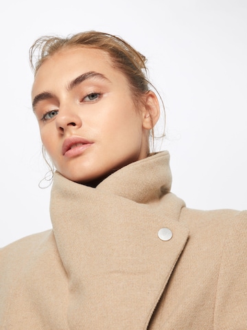 ABOUT YOU Between-Seasons Coat 'Alma' in Beige