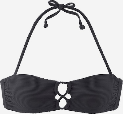 SUNSEEKER Hauts de bikini 'Fancy' en noir, Vue avec produit