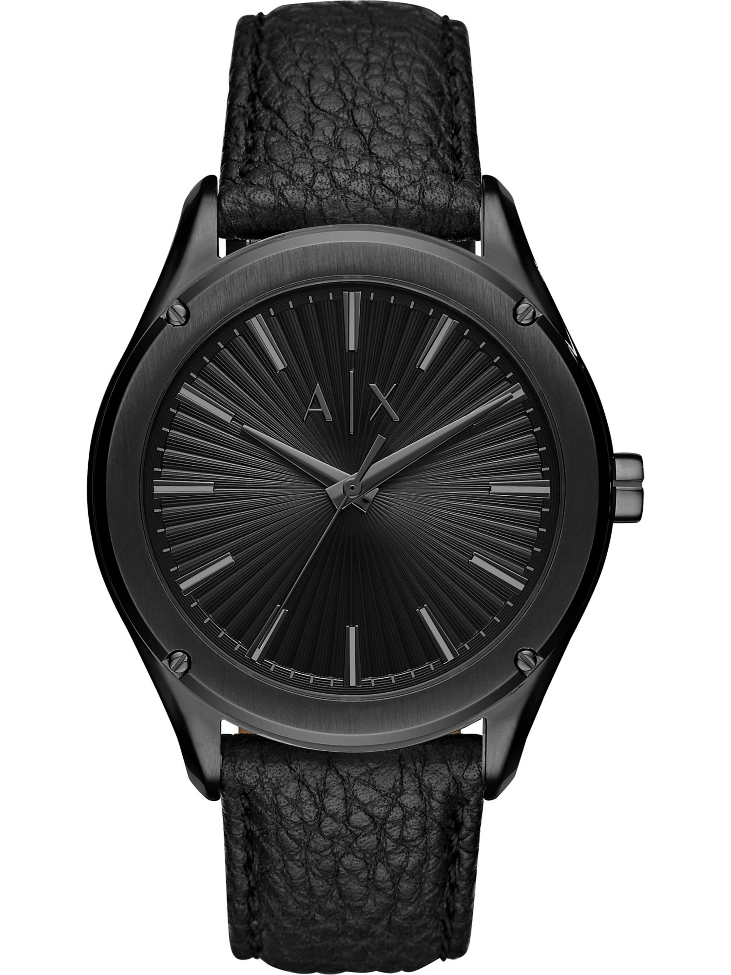 ARMANI EXCHANGE Analog Watch in Black: front