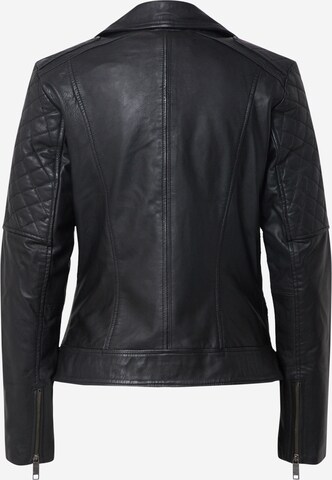 Maze Lederjacke 'Solna' in Schwarz