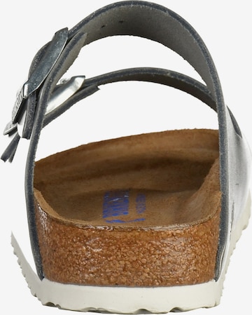 BIRKENSTOCK - Zapatos abiertos 'Arizona' en plata