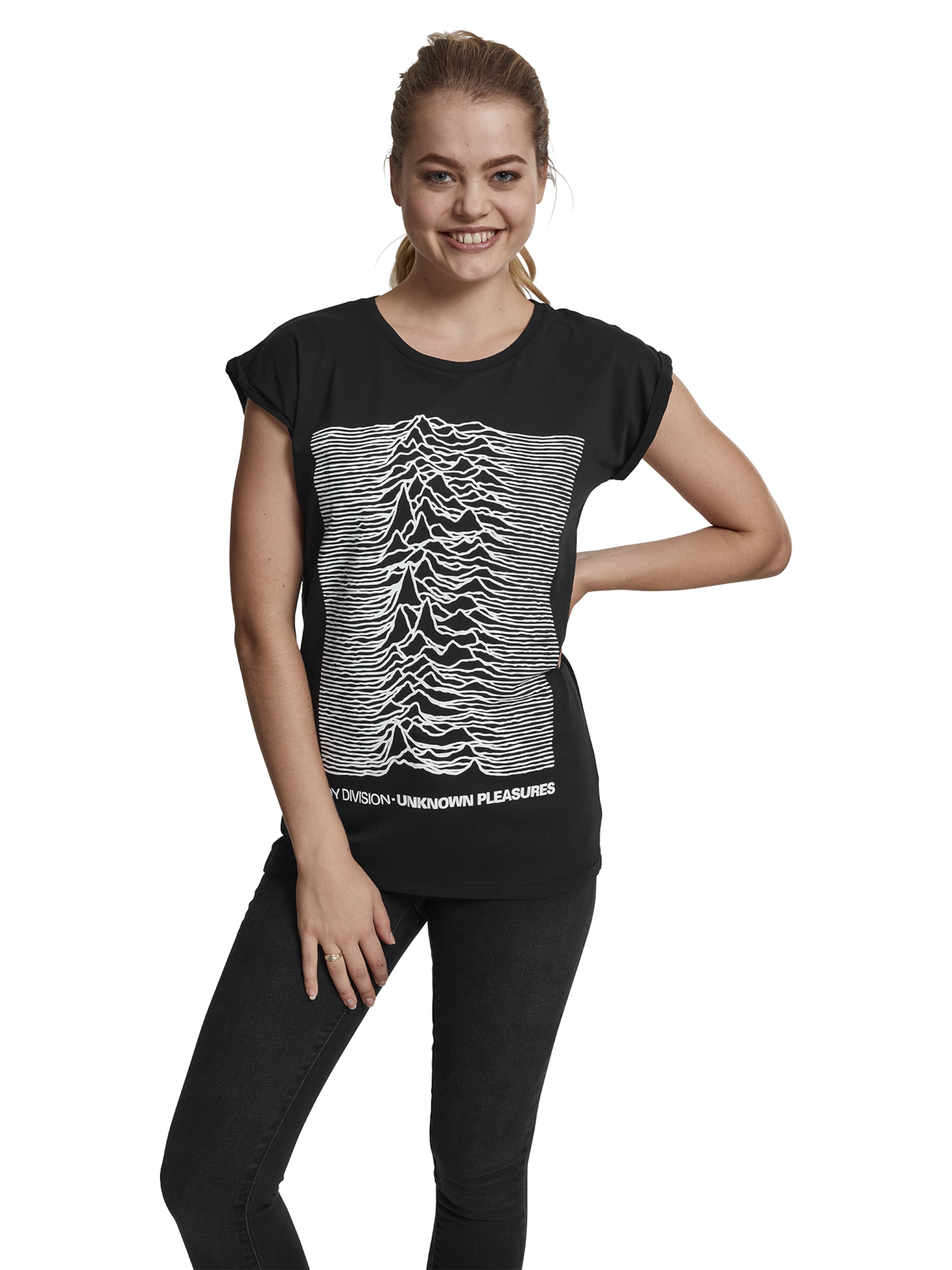 Merchcode - Camisa 'Joy' em preto: frente