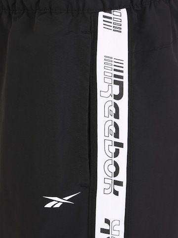 Regular Pantalon de sport Reebok en noir