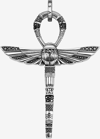 Thomas Sabo Pendant 'Lebenskreuz Ankh mit Skarabäus' in Silver: front