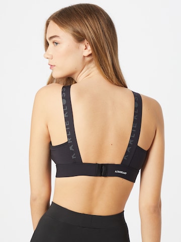 ADIDAS PERFORMANCE Bustier Urheilurintaliivit 'Karlie Kloss' värissä musta