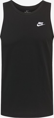 Nike Sportswear Regular Fit Tanktop in Schwarz: predná strana