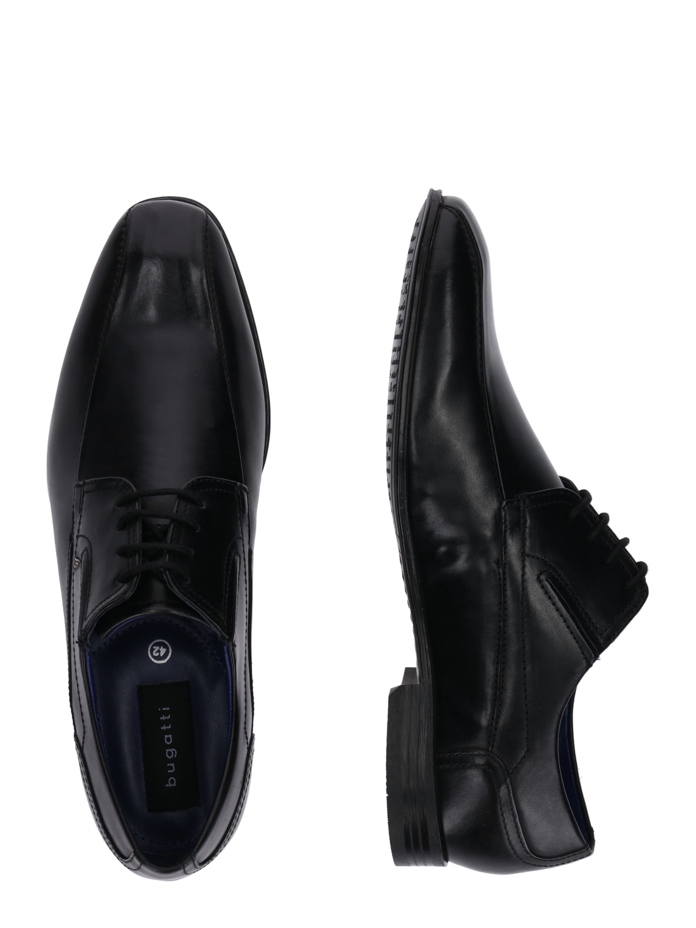 Chaussure à lacets 'Mattia II' bugatti en noir