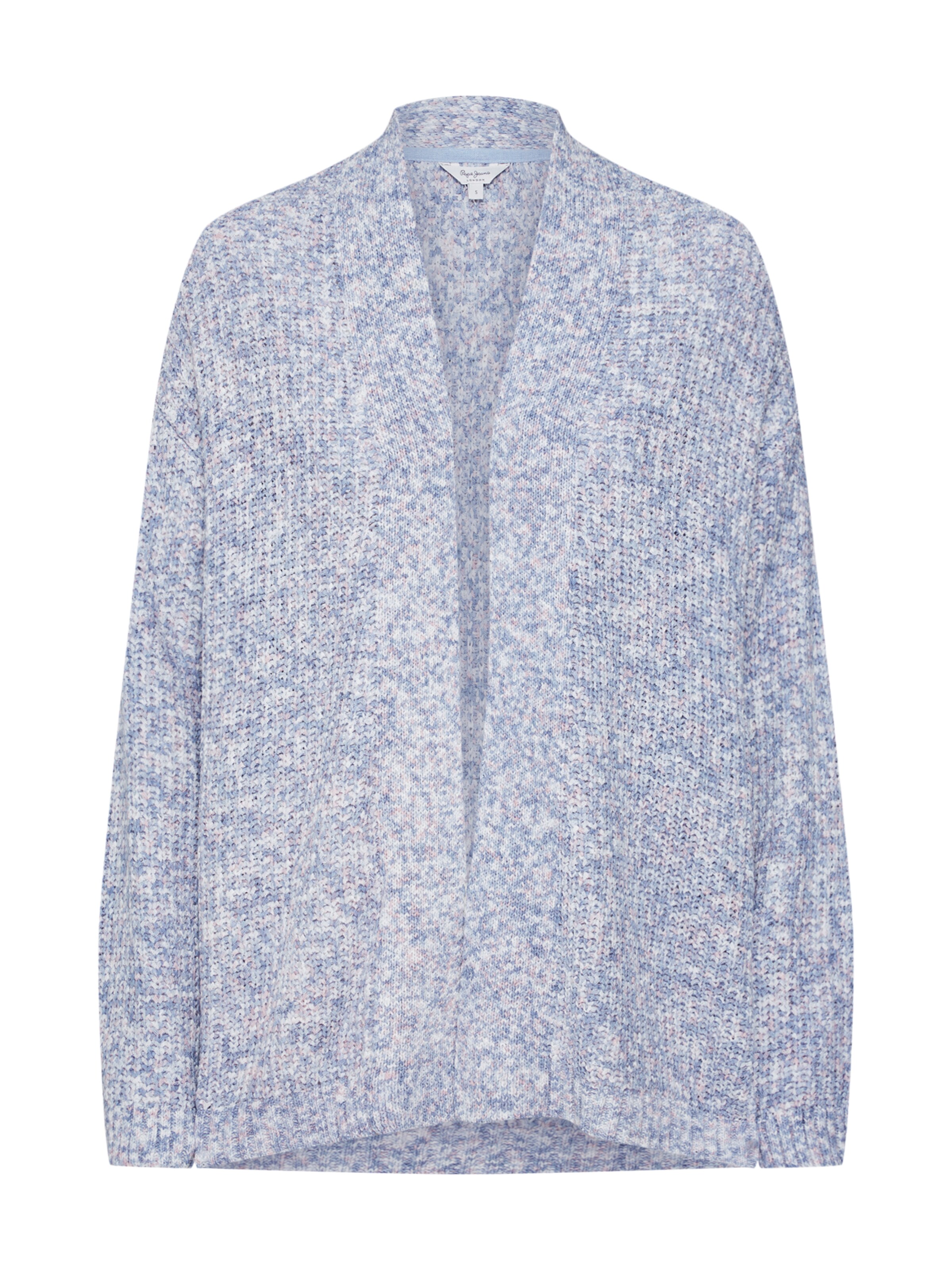 Pepe Jeans - Gebreid vest 'Abyro' in de kleur Smoky blue