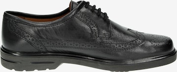 SIOUX Lace-Up Shoes 'Pacco' in Black