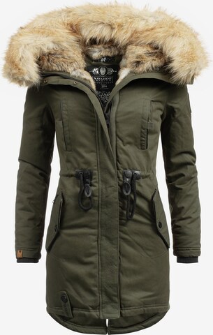 Parka d’hiver 'Bombii' NAVAHOO en vert : devant