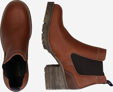 BULLBOXER Chelsea boots i brun