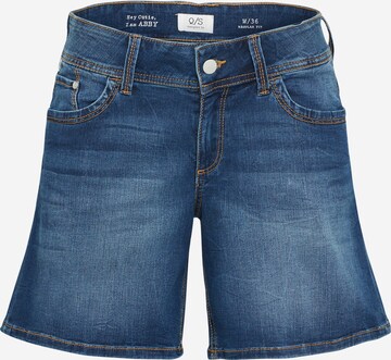 QS Normalny krój Jeansy w kolorze niebieski: przód