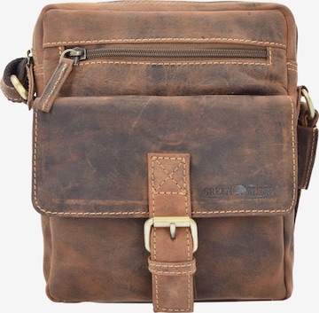 GREENBURRY Crossbody Bag in Brown: front