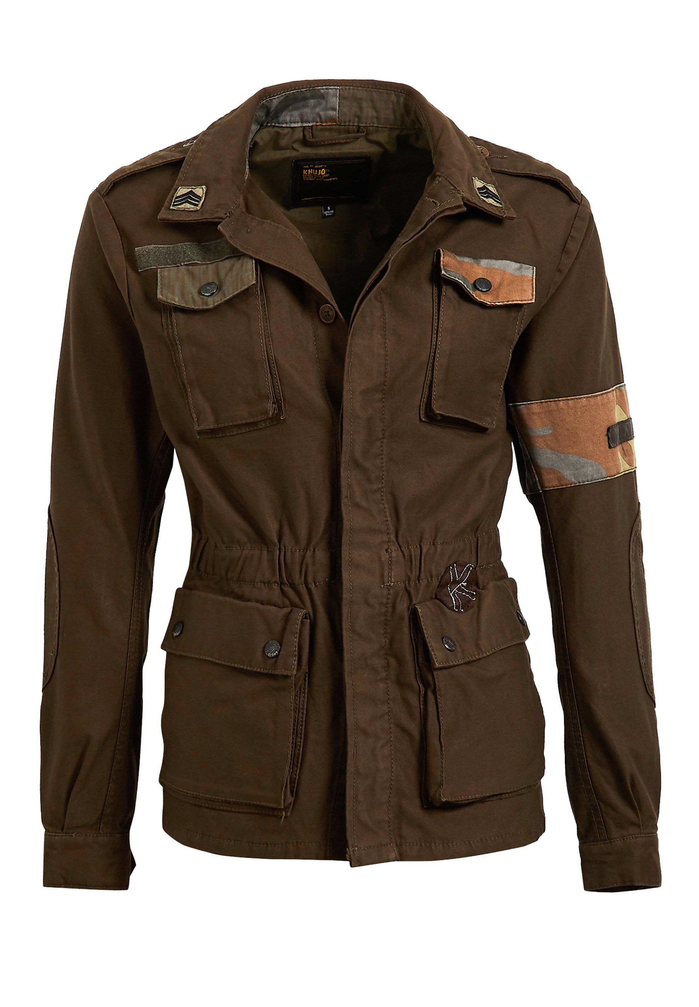 khujo - Tussenjas ' ESTERA ' in de kleur Bruin