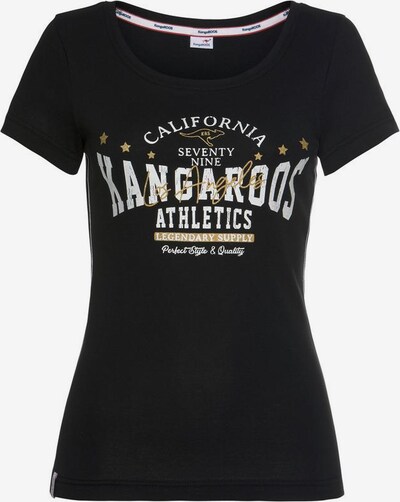 KangaROOS T-Shirt in schwarz, Produktansicht