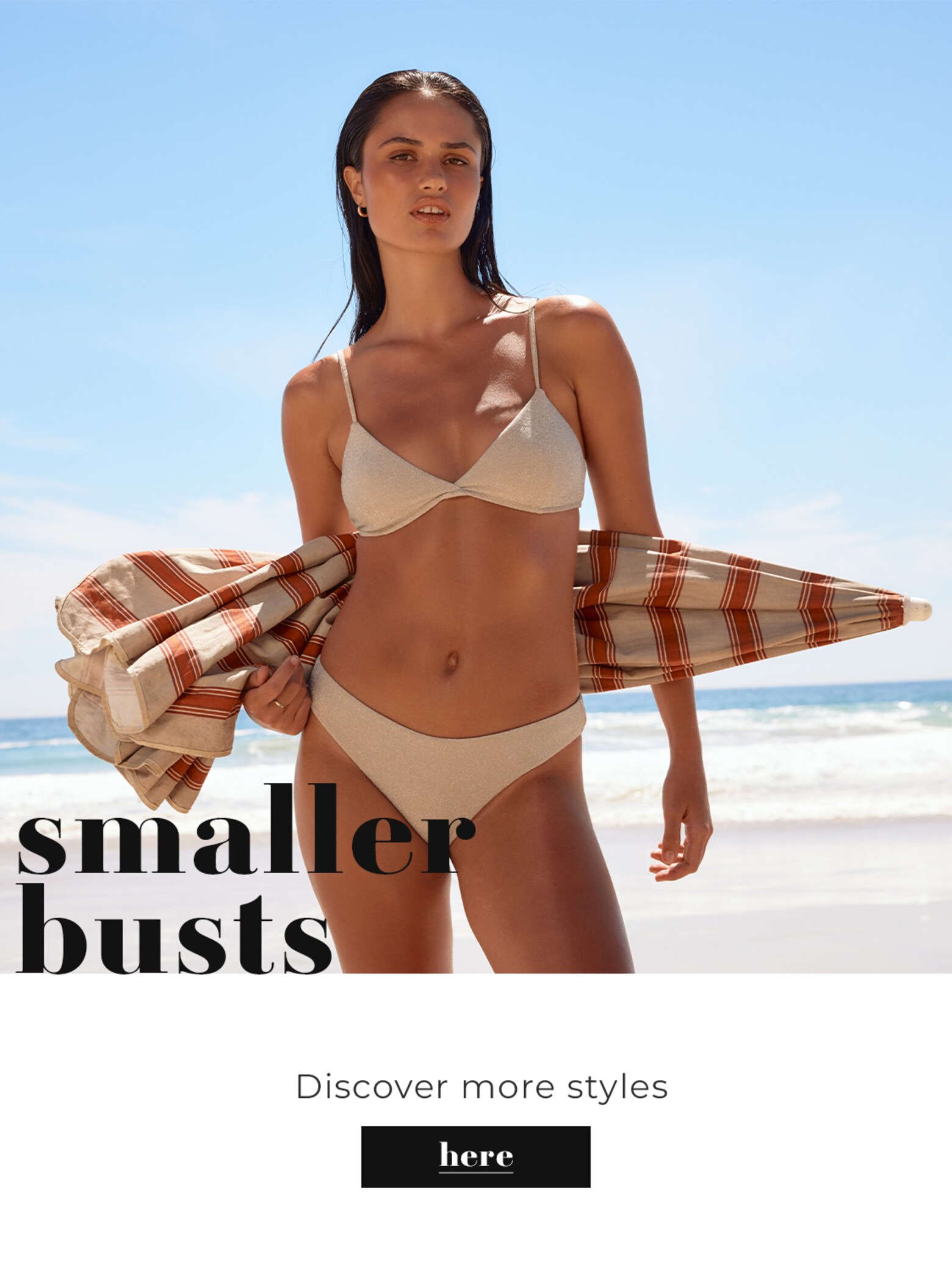 The perfect fit Swimwear for all bust sizes