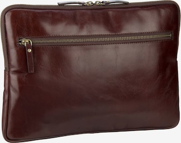 Sac d’ordinateur portable 'Cambridge' LEONHARD HEYDEN en marron : devant