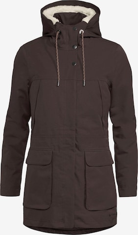 VAUDE Performance Jacket 'Manukau II' in Brown: front