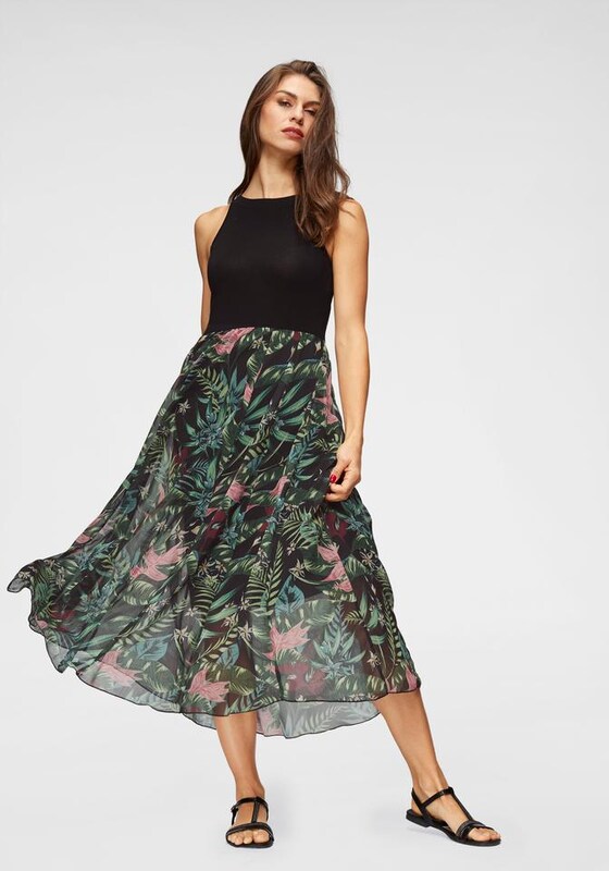 VIVANCE Summer Dress in Black
