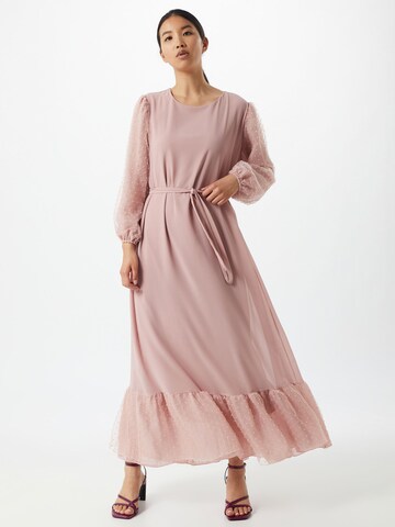 Boohoo - Vestido em rosa: frente