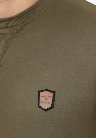 INDICODE JEANS Sweatshirt in Grün