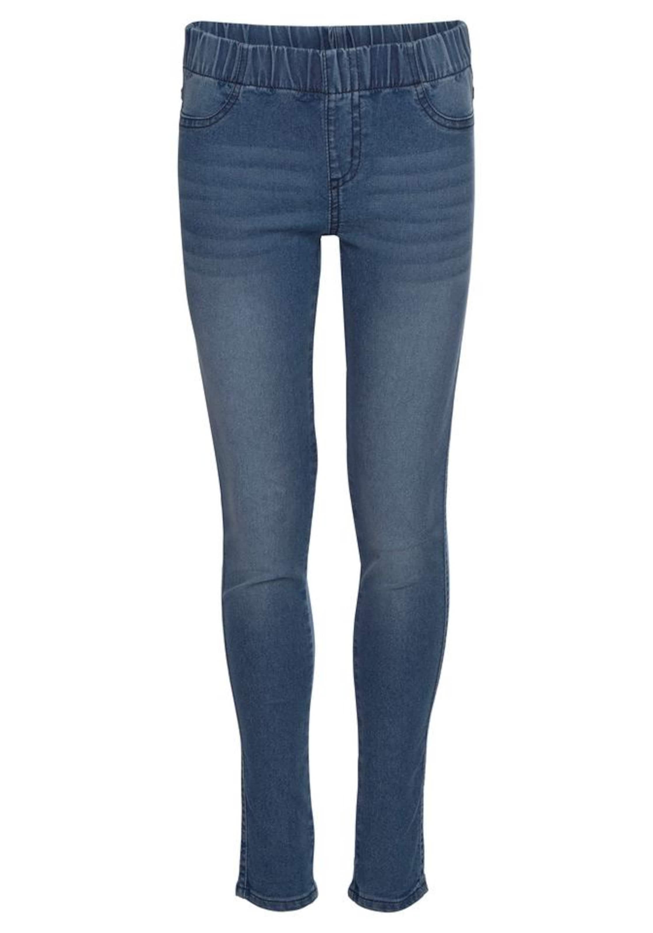 Kidsworld Skinny Jeans in Blue: front