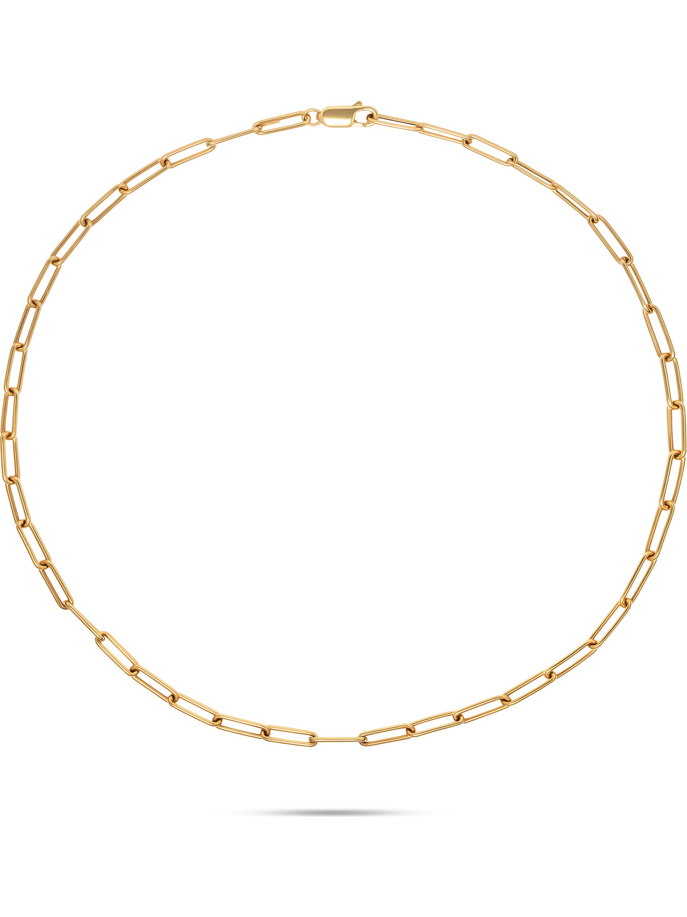 CHRIST Necklace in Gold: front