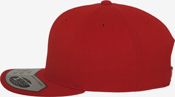 Cappello da baseball '110 Fitted' di Flexfit in rosso