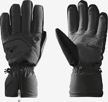 Zanier Athletic Gloves 'Reith' in Grey: front