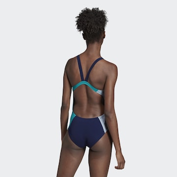 ADIDAS PERFORMANCE Bralette Active Swimsuit 'Parley Hero' in Blue