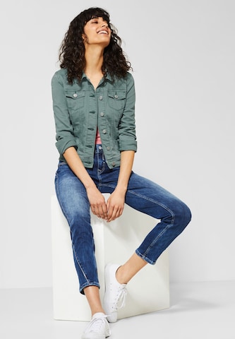 STREET ONE Denimjacke 'Roxana' in Grün