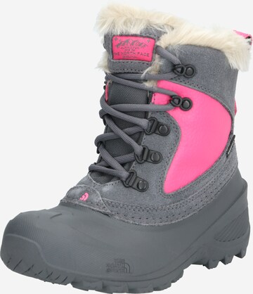 THE NORTH FACE Snow Boots in Grey: front