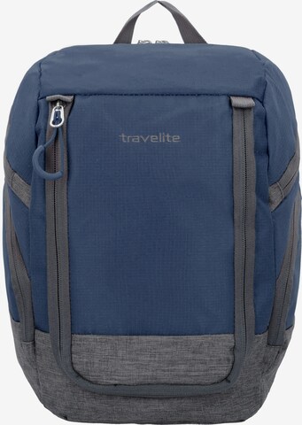 TRAVELITE Backpack 'Basics' in Blue: front