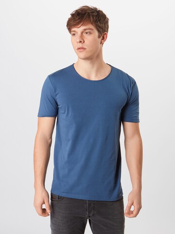 OLYMP Slim fit Shirt 'Level 5' in Blauw: voorkant